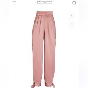 KIMBERLY GOLDSON LUVVIEE RELAXED TROUSERS 10